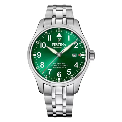 Festina Swiss Made Pilot Automatic Sapphire F20151/B