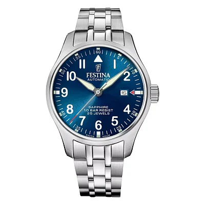 Festina Swiss Made Pilot Automatic Sapphire F20151/C