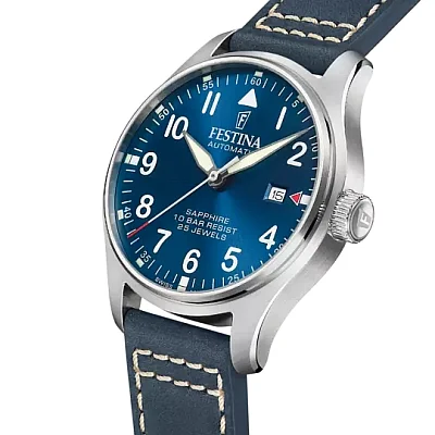 Festina Swiss Made Pilot Automatic Sapphire F20151/3