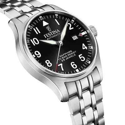 Festina Swiss Made Pilot Automatic Sapphire F20151/D