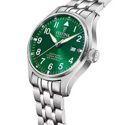 Festina Swiss Made Pilot Automatic Sapphire F20151/B