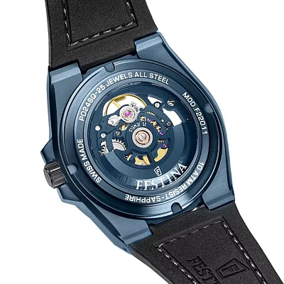 Festina Swiss Made Automatic Sapphire Skeleton F22011/1