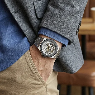 Festina Swiss Made Sapphire Skeleton F22008/1