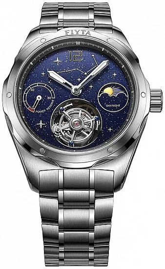 Fiyta Aeronautics Gent Tourbillon Moonphase GA880001WLW
