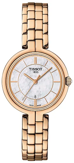 Tissot Flamingo II Rose Gold PVD T0942103311101
