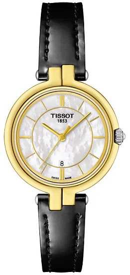 Tissot Flamingo II Yellow Gold PVD T0942102611100