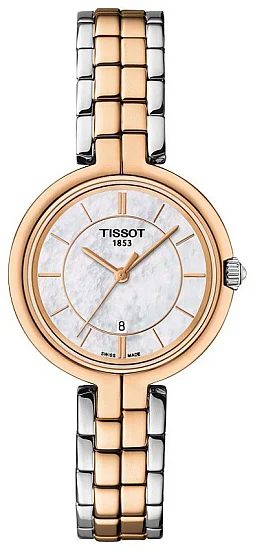 Tissot Flamingo II Rose Gold PVD T0942102211100