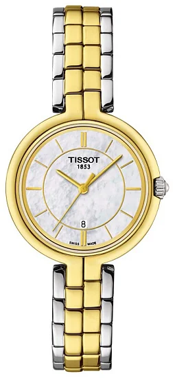 Tissot Flamingo II Yellow Gold PVD T0942102211101