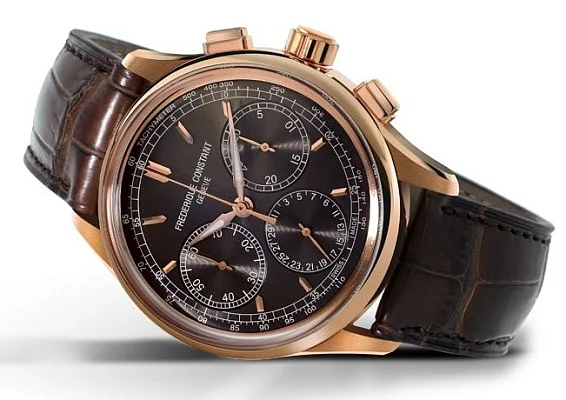 Frederique Constant Flyback Chronograph Manufacture Gold FC-760DG4H9