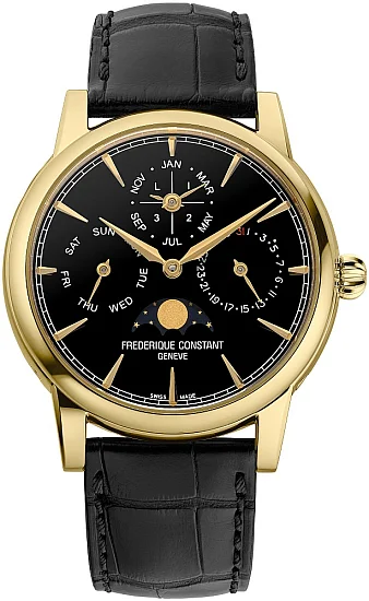 Frederique Constant Classic Perpetual Calendar Manufacture 18k Gold FC-776ONB3H7