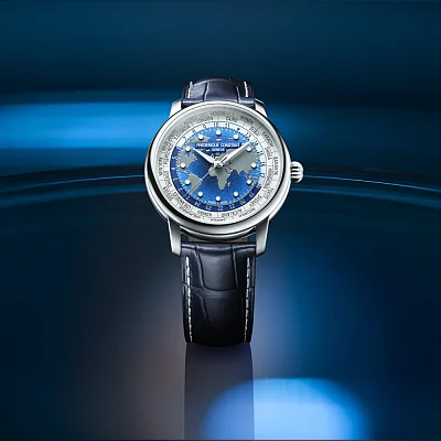 Frederique Constant Classic Worldtimer Manufacture FC-719BLW3H6