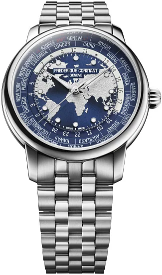 Frederique Constant Classic Worldtimer Manufacture FC-719NN3H6B