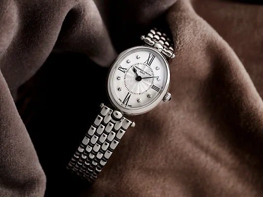 Frederique Constant Classics Art Deco Ladies Diamonds FC-200RMPW2V6B