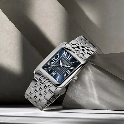 Frederique Constant Classics Carree Automatic Dark Blue FC-303RN4C6B