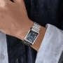  Zdjęcie 2 Frederique Constant Classics Carree Automatic Dark Blue FC-303RN4C6B