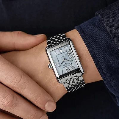 Frederique Constant Classics Carree Automatic Ice Blue FC-303RLB4C6B