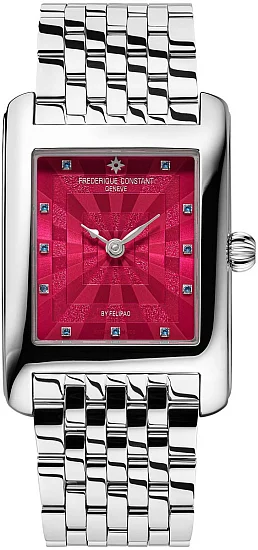 Frederique Constant Classics Carree Ladies Quartz Special Edition Designed By Felipao FC-200PI2C6B