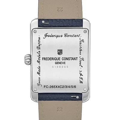 Frederique Constant Classics Carree Moonphase Quartz Perpetual Calendar FC-265S4C6