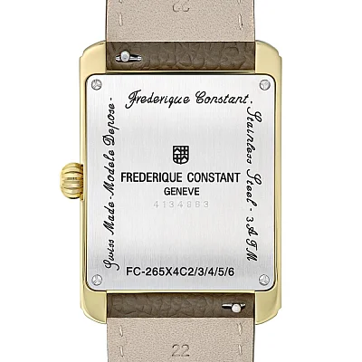 Frederique Constant Classics Carree Moonphase Quartz Perpetual Calendar FC-265S4C5