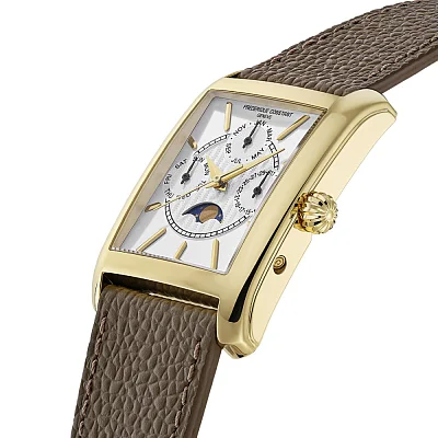 Frederique Constant Classics Carree Moonphase Quartz Perpetual Calendar FC-265S4C5