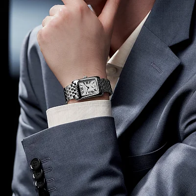 Frederique Constant Classics Carree Quartz Small Second FC-235S2C6B