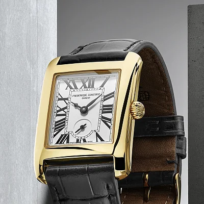 Frederique Constant Classics Carree Quartz Small Second FC-235S2C5