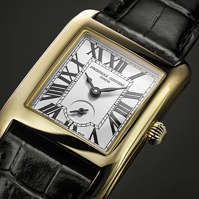 Frederique Constant Classics Carree Quartz Small Second FC-235S2C5