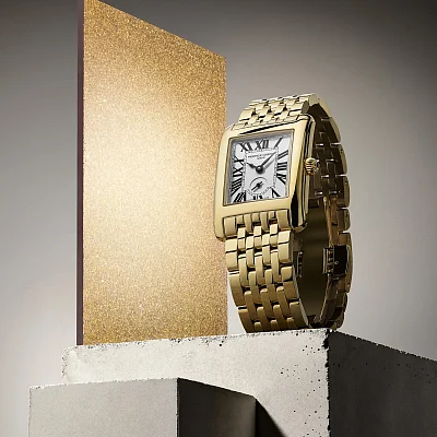 Frederique Constant Classics Carree Quartz Small Second FC-235S2C5B