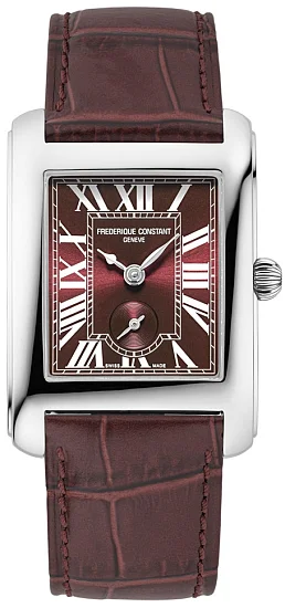 Frederique Constant Classics Carree Unisex Medium Quartz Small Second FC-235BRG2C6