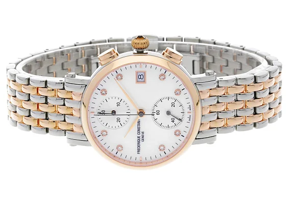 Frederique Constant Classics Chronograph Ladies Diamonds FC-291MPWD2R2B