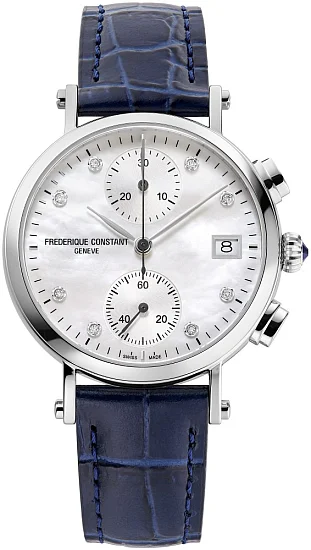 Frederique Constant Classics Chronograph Ladies Diamonds FC-291MPWD2R6