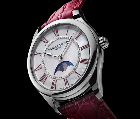 Frederique Constant Classics Elegance Ladies Automatic Moonphase FC-331MPWRD3B6