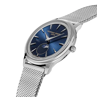 Frederique Constant Classics Moneta Moonphase Quartz Mesh FC-206N3S6B