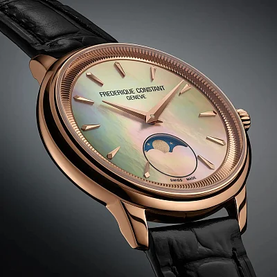 Frederique Constant Classics Ladies Moneta Moonphase Quartz FC-206MPSAL2S4