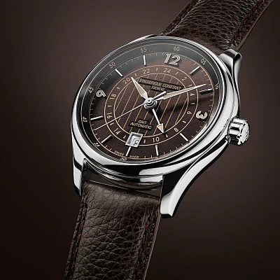Frederique Constant x Runabout Classics Automatic GMT FC-350RBR5B6