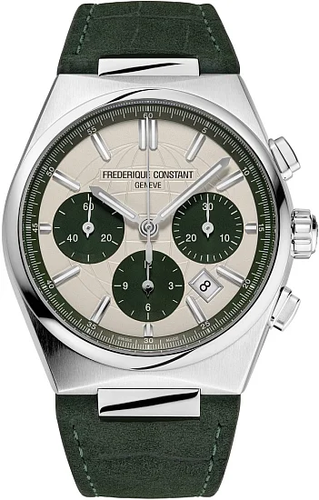 Frederique Constant Highlife Automatic Chronograph Green Panda Set FC-391SGR4NH6