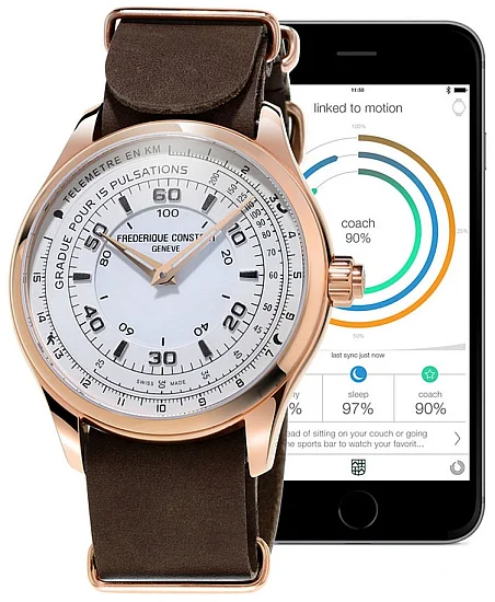 Frederique Constant Horological Smartwatch Notify FC-282ASB5B4