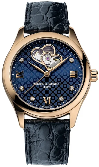 Frederique Constant Ladies Automatic Heart Beat Diamonds FC-310NDHB3B4