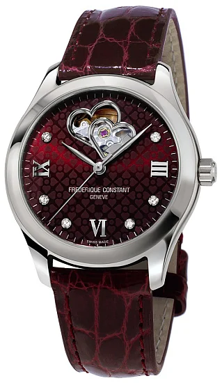 Frederique Constant Ladies Automatic Heart Beat Diamonds FC-310BRGDHB3B6