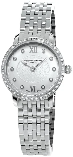 Frederique Constant Slimline Mini Ladies Diamonds FC-200WHDSD6B
