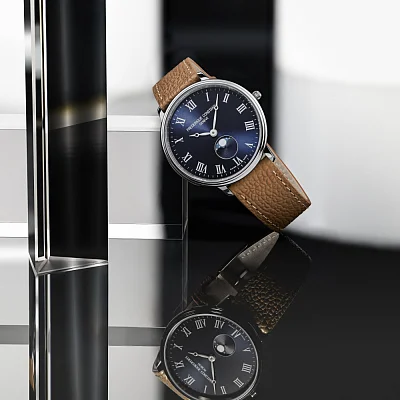 Frederique Constant Slimline Moonphase Gent FC-206RN3S6
