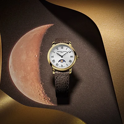 Frederique Constant Slimline Moonphase Ladies FC-206RS1S5