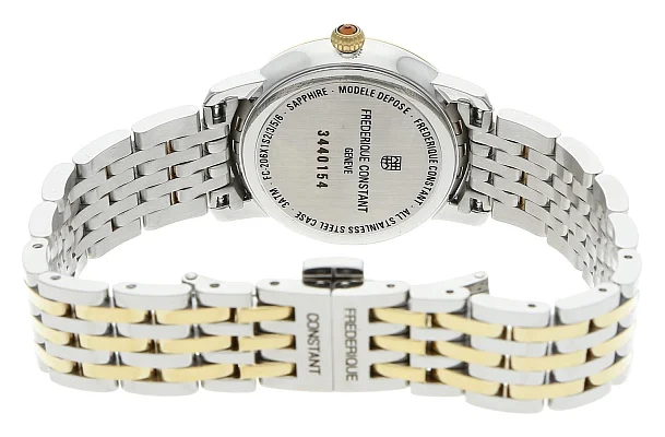 Frederique Constant Slimline Moonphase Ladies Diamonds FC-206MPWD1S3B