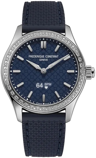 Frederique Constant Vitality Hybrid Smartwatch Ladies Diamonds FC-286NS3BD6