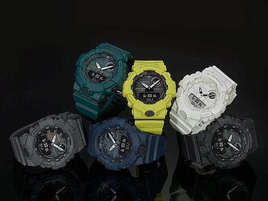 Casio G-Shock G-Squad Analog-Digital Bluetooth Steptracker Black GBA-800-1AER