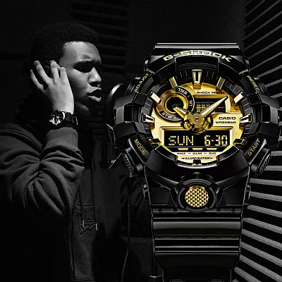 Casio G-Shock Analog-Digital GA-710GB-1AER
