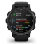  Zdjęcie 5 Garmin Descent MK2S 43mm Diver Digital Smartwatch DLC Steel, Black Silicone Strap HR GPS 010-02403-04