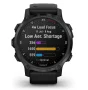 Zdjęcie 6 Garmin Descent MK2S 43mm Diver Digital Smartwatch DLC Steel, Black Silicone Strap HR GPS 010-02403-04