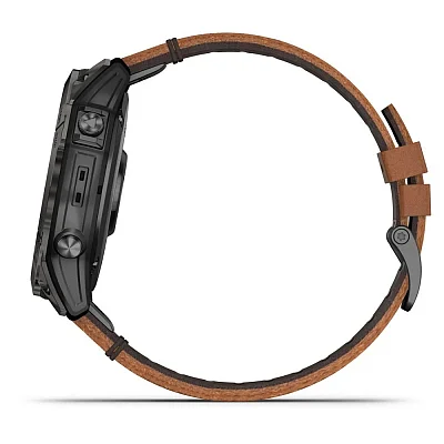Garmin Epix Pro 2 51mm Sapphire Digital Smartwatch AMOLED DLC Titanium Straps Set HR GPS 010-02804-30