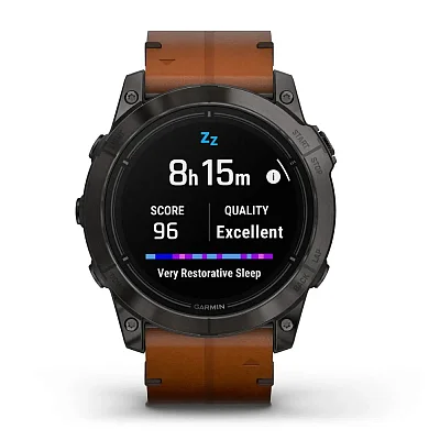 Garmin Epix Pro 2 51mm Sapphire Digital Smartwatch AMOLED DLC Titanium Straps Set HR GPS 010-02804-30